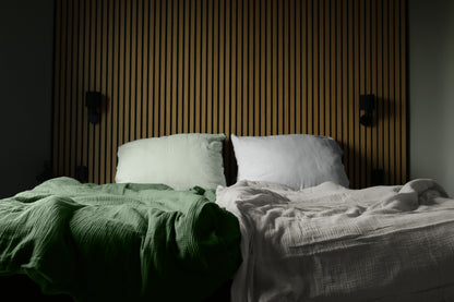 2er-Set Musselin Bettwäsche-Bundles