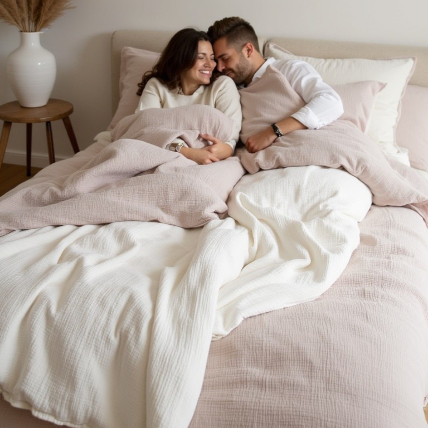 Babyletto Spannbettlaken Aus Bio-Baumwolle: GOTS-zertifiziert, Ultraweiches Musselin Für Midi-Kinderbett