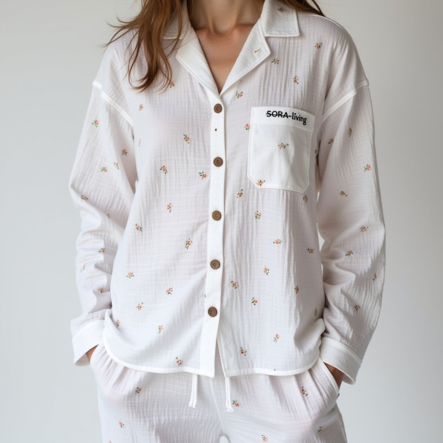 Langarm Musselin Pyjama Set 2-Teilig Bundles